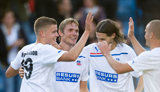 Fotboll, kval, Champions League, Helsingborg - Slask