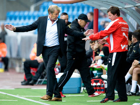 Fotboll, kval, Champions League, Helsingborg - Slask