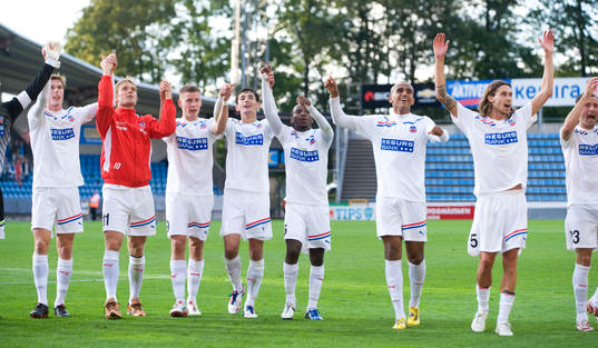 Fotboll, kval, Champions League, Helsingborg - Slask