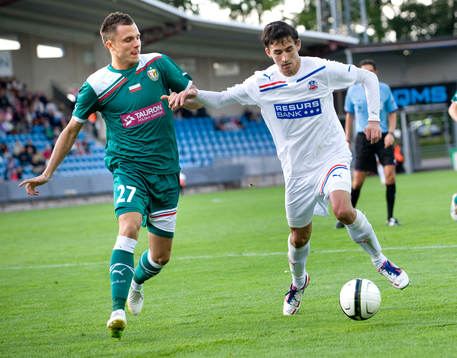 Loret Sadiku, Helsingborg och Lukasz Gikiewicz, Wroclaw