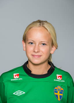 Porträtt. Fanny Lund, målvakt