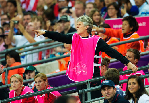 Pia Sundhage, tränare, USA