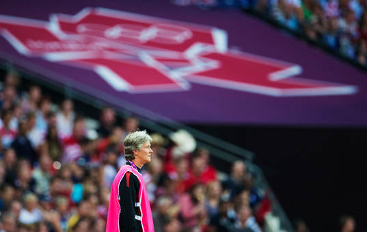 Pia Sundhage, tränare, USA