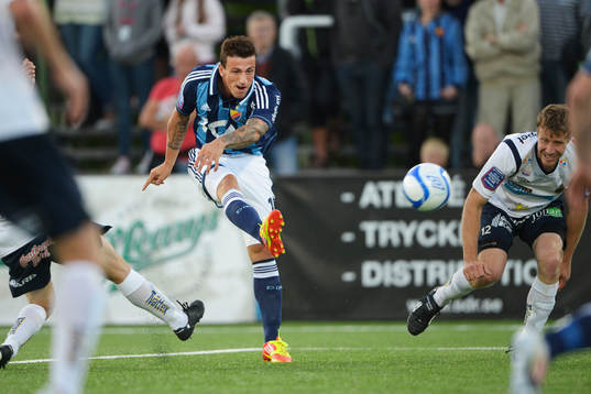 Erton Fejzullahu, Djurgården gör 0-1