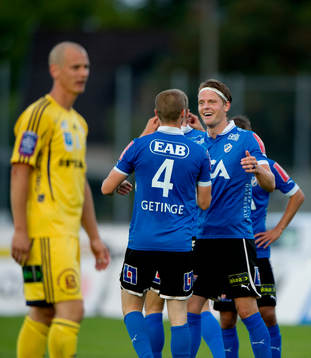 Kristoffer Fagercrantz, Halmstad, jublar