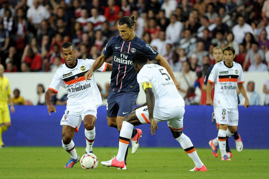 Fotboll, Lique 1 (Fransk Liga) Paris Saint Germain v