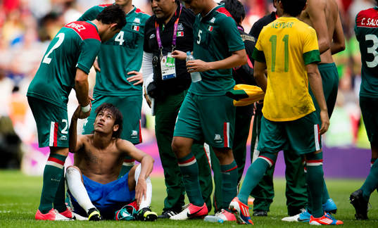 Neymar, Brasilien, depp