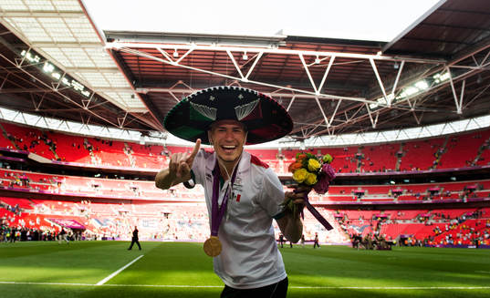 Jorge Enriquez, Mexico, jubel