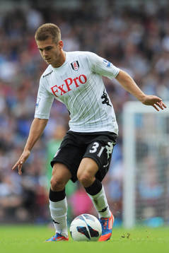 Fotboll, Premier League, Fulham, Alexander Kacaniklic -
