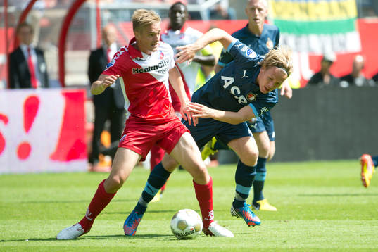 Fotboll, UTRECHT , FC Utrecht -Feyenoord, FC Utrecht Johan