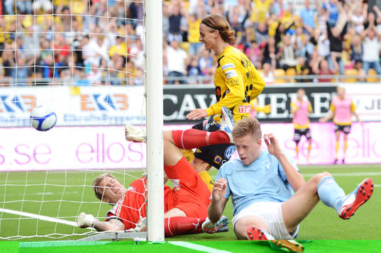 Niklas Hult gör 3-1 till Elfsborg