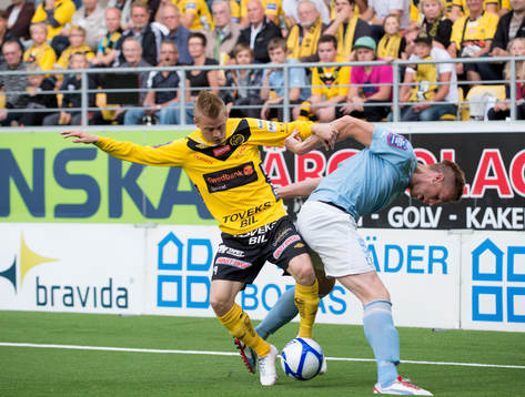 Simon Hedlund, Elfsborg. Pontus Jansson, Malmö FF