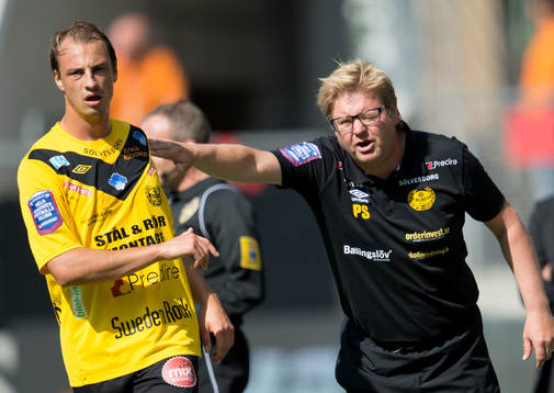 Pär Ericsson, Peter Swärdh, tränare Mjällby