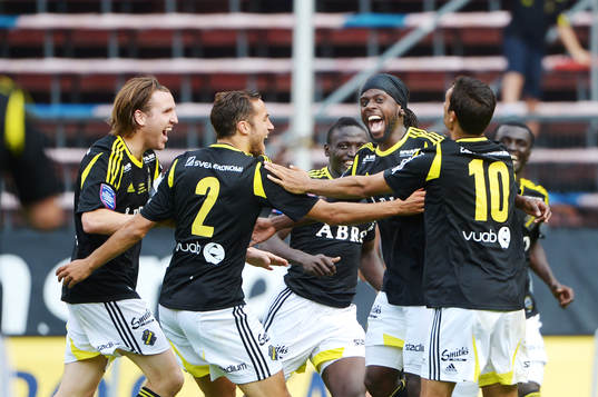 Glädje, jubel i AIK