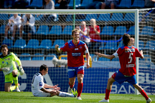 Thomas Sörum, Helsingborg, jubel, 1-0