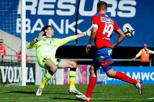 Etrit Berisha, målvakt, Kalmar, Alfred Finnbogason,