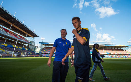Träning på Råsunda