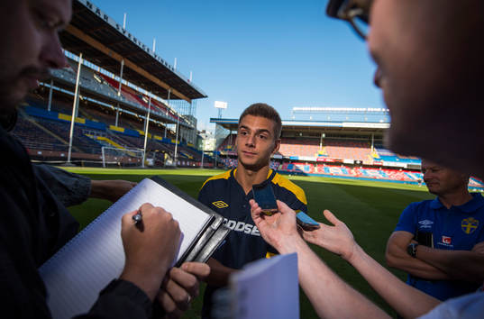 Träning på Råsunda