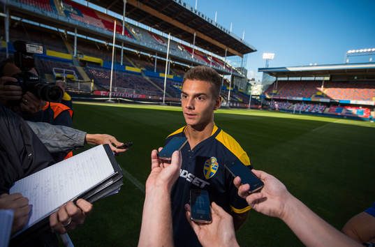 Träning på Råsunda