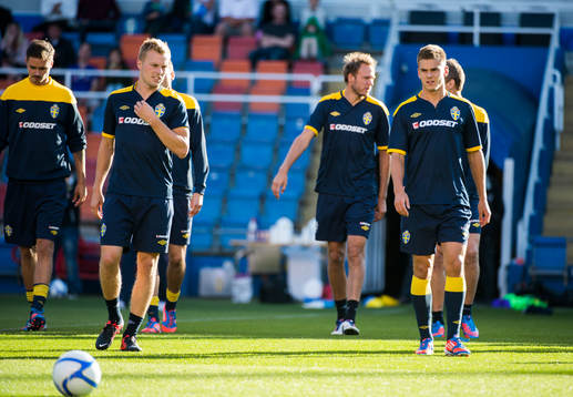 Träning på Råsunda