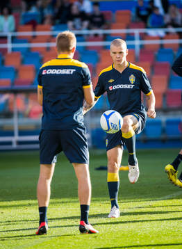 Träning på Råsunda