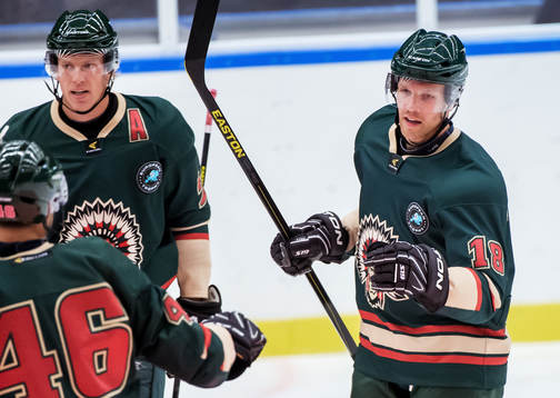 Fredrik Sjöström, Frölunda, jubel 1-0