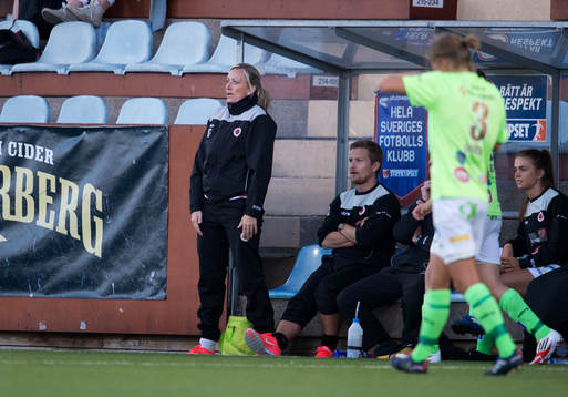 Elisabet Gunnarsdottir, tränare Kristianstad