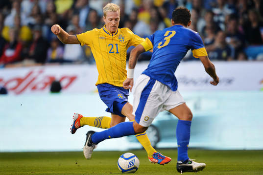 Christian Wilhelmsson, Sverige, Thiago Silva, Brasilien