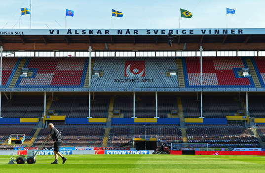 Råsunda stadion, funktonär, förvaltare