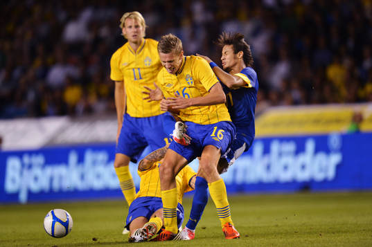 Sebastian Larsson, Pontus Wernbloom, Sverige kör över