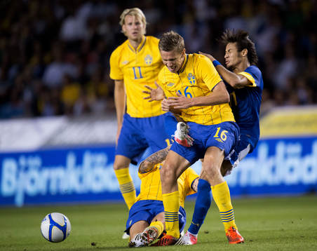 Pontus Wernbloom, Sverige. Neymar, Brasilien