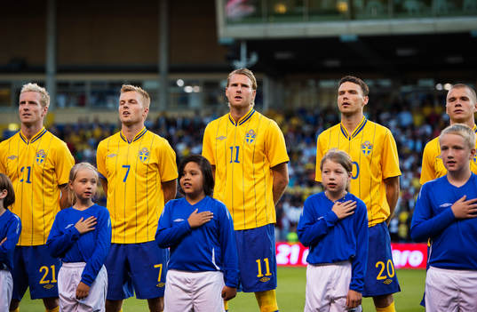 Christian Wilhelmsson, Sebastian Larsson, Ola Toivonen,