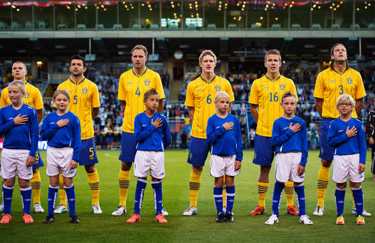 Samuel Holmén, Behrang Safari, Andreas Granqvist, Rasmus