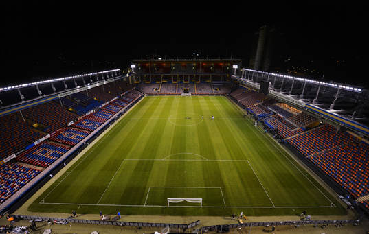 Översiktsbild över Råsunda stadion