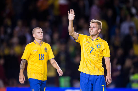 Samuel Holmén och Sebastian Larsson