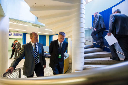Dokumentation av sista landskampen på Råsunda