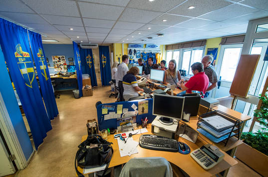 Dokumentation av sista landskampen på Råsunda