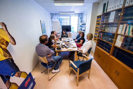 Dokumentation av sista landskampen på Råsunda