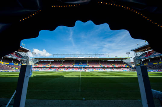Dokumentation av sista landskampen på Råsunda