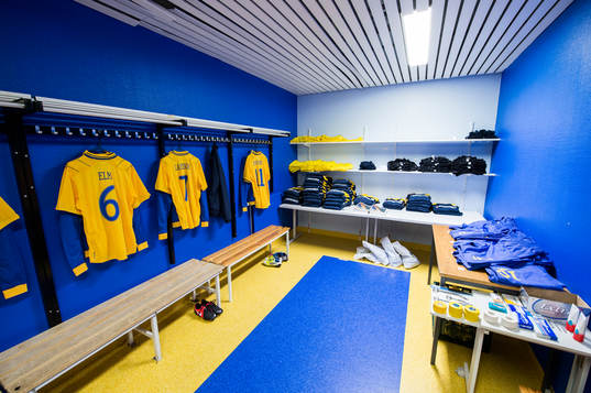 Dokumentation av sista landskampen på Råsunda