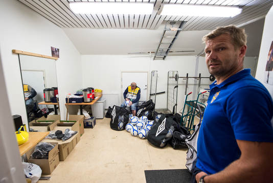Dokumentation av sista landskampen på Råsunda