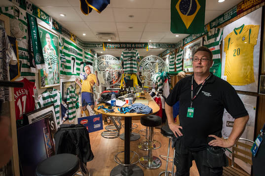 Dokumentation av sista landskampen på Råsunda