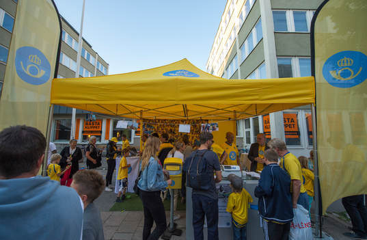 Fotboll, jubileumsmatch, Sverige - Brasilien