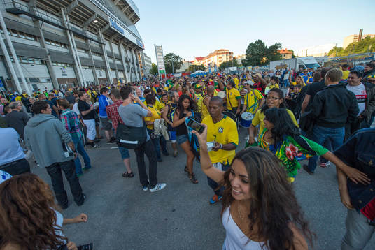 Fotboll, jubileumsmatch, Sverige - Brasilien