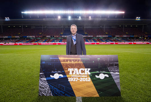 Fotboll, jubileumsmatch, Sverige - Brasilien