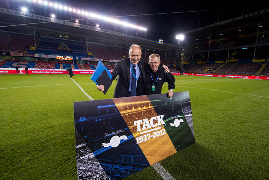 Fotboll, jubileumsmatch, Sverige - Brasilien