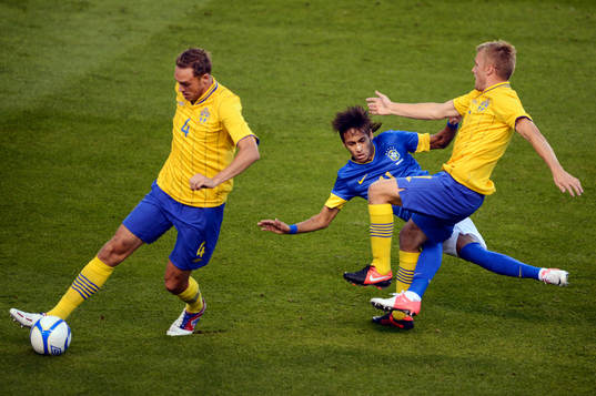 Andreas Granqvist, Sebastian Larsson, Sverige, Neymar,
