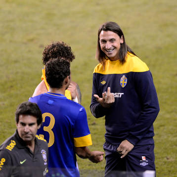 Zlatan Ibrahimovic, Sverige samtalar med sin blivande