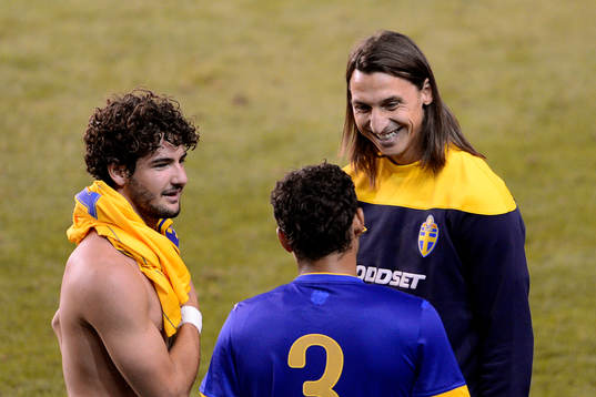 Zlatan Ibrahimovic, Sverige samtalar med sin blivande