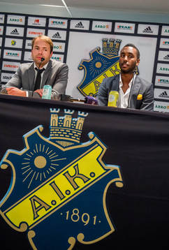 AIK presenterar Henok Goitom som ny spelare i truppen. Här